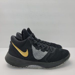 Nike Air Precision 2 2020 Men's Black And Gold Sneaker AA7069-090 US Size 11.5